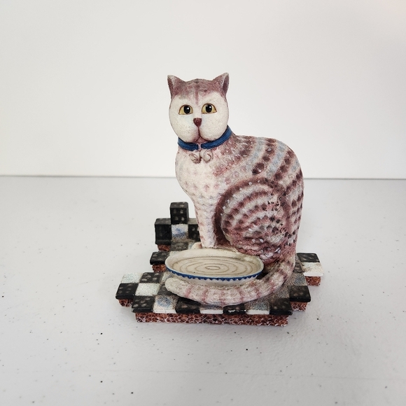 Lang and Wise Moses First Edition D. Masters Kriebel 1999 Resin Cat Figurine - Picture 1 of 6